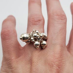 Size 5 925 Sterling Silver Findings And Charms Expandable Ring